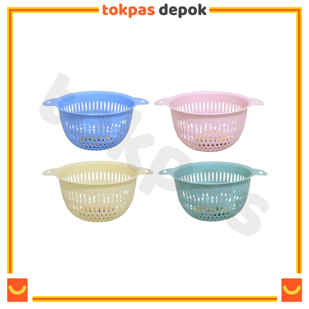 Baskom Cuci Sayur Basin Lubang Tempat Cuci Buah dan Sayur Yoshikawa B 900 YK-006