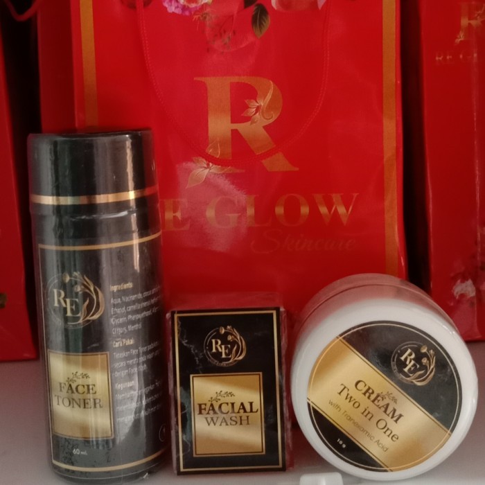 RE Glow Ratu Entok Paket Skincare