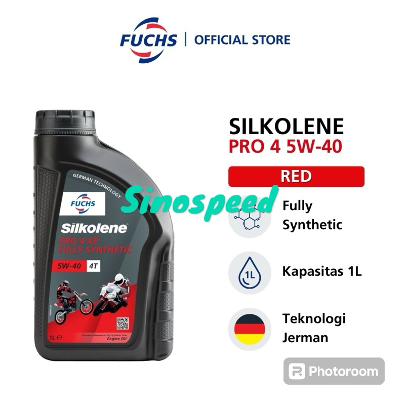 Oli FUCHS Silkolene Pro 4 XP 5w-40 fully synthetic ester