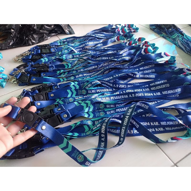 

Lanyard / Tali ID card / Tali gantungan (minimal 15 pcs )