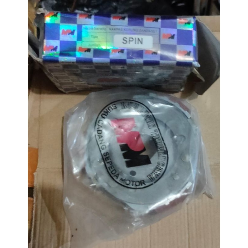 Kampas Ganda Komplit Suzuki Spin MPM