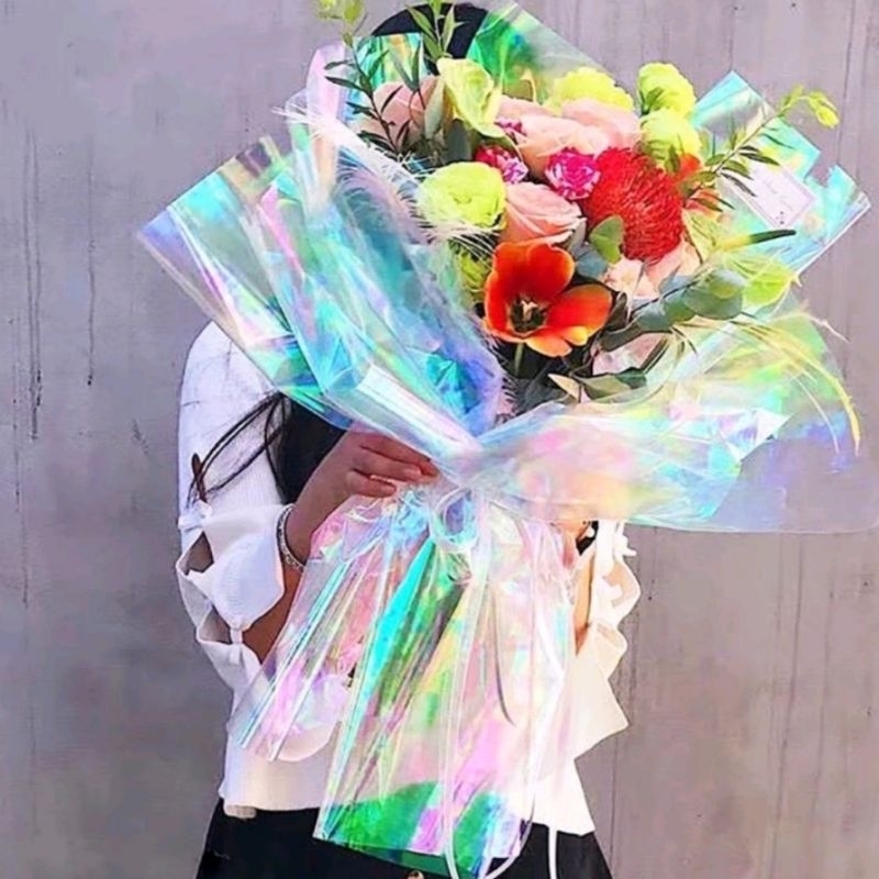 WRAPPING HOLOGRAM||REQUEST HOLOGRAM UNTUK BUKET KUPU KUPU