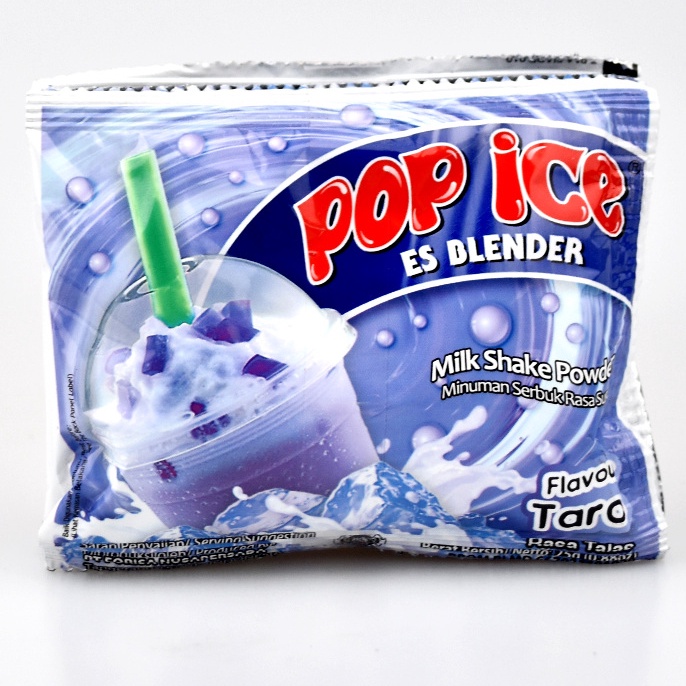

READY GAN Pop Ice rasa TARO per Renteng ISI 1pcs POP ICE TARO