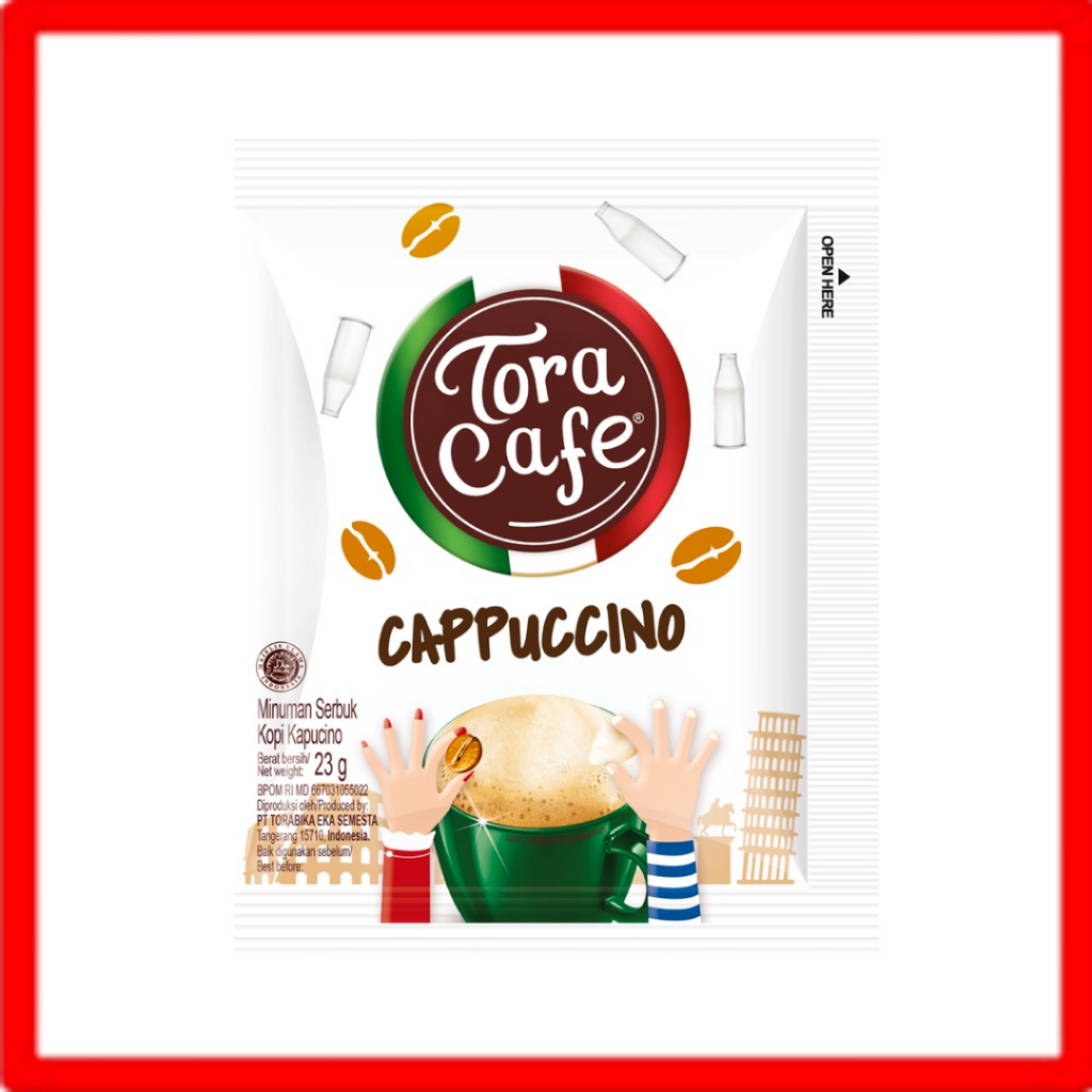 

KOPI TORA CAFFE CAPPUCINO 10 RENCENG