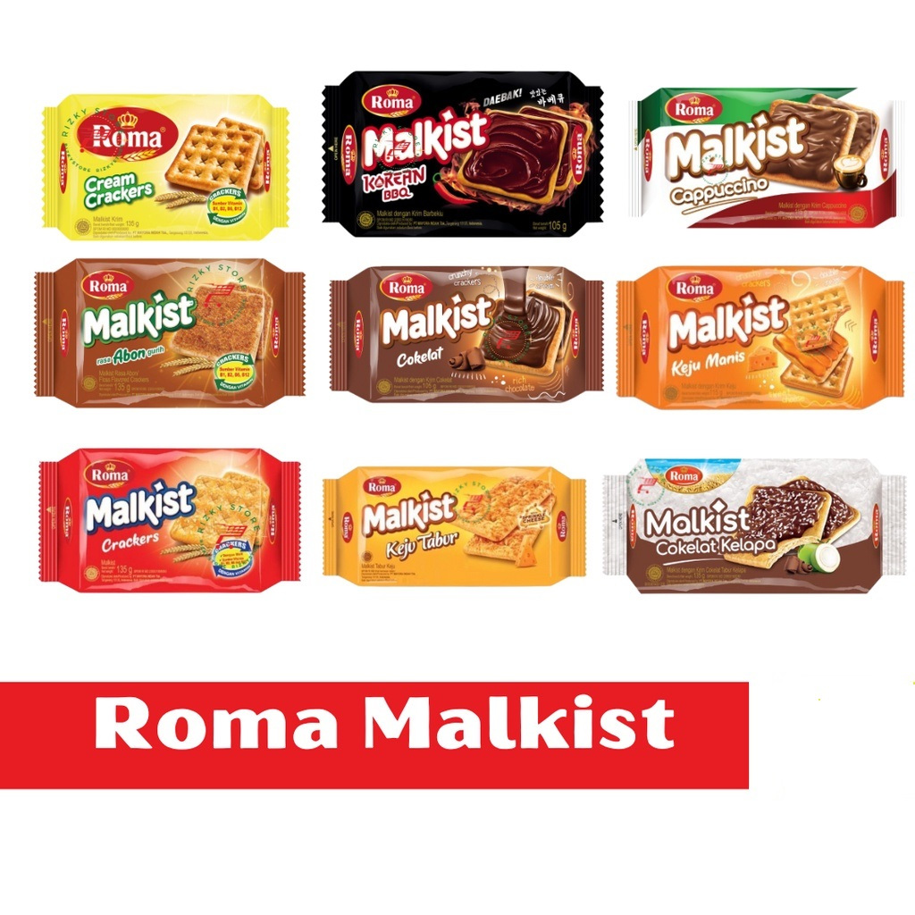 Roma Malkist Crackers Biskuit, PROMO