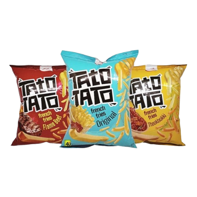 

Dua Kelinci Tato Tato French Fries All Varian 60 - 65gr