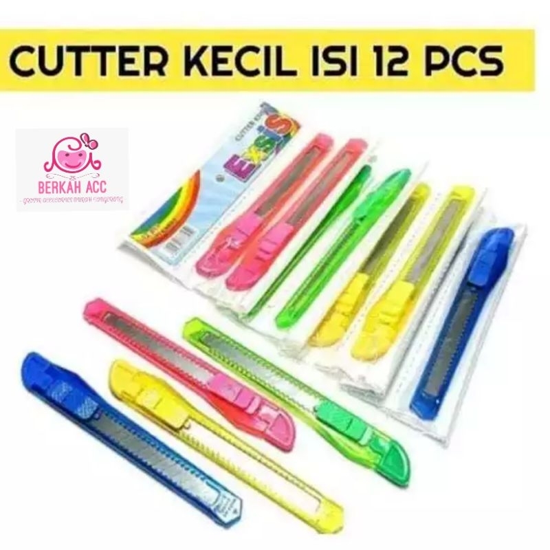 

GRATIS ONGKIR Pisau Cutter Transparan Warna Warni Cuter Super Tajam Sliding Knife Cutting Tool Alat Potong Kertas Kardus Kater Plastik Perlengkapan ATK Sekolah