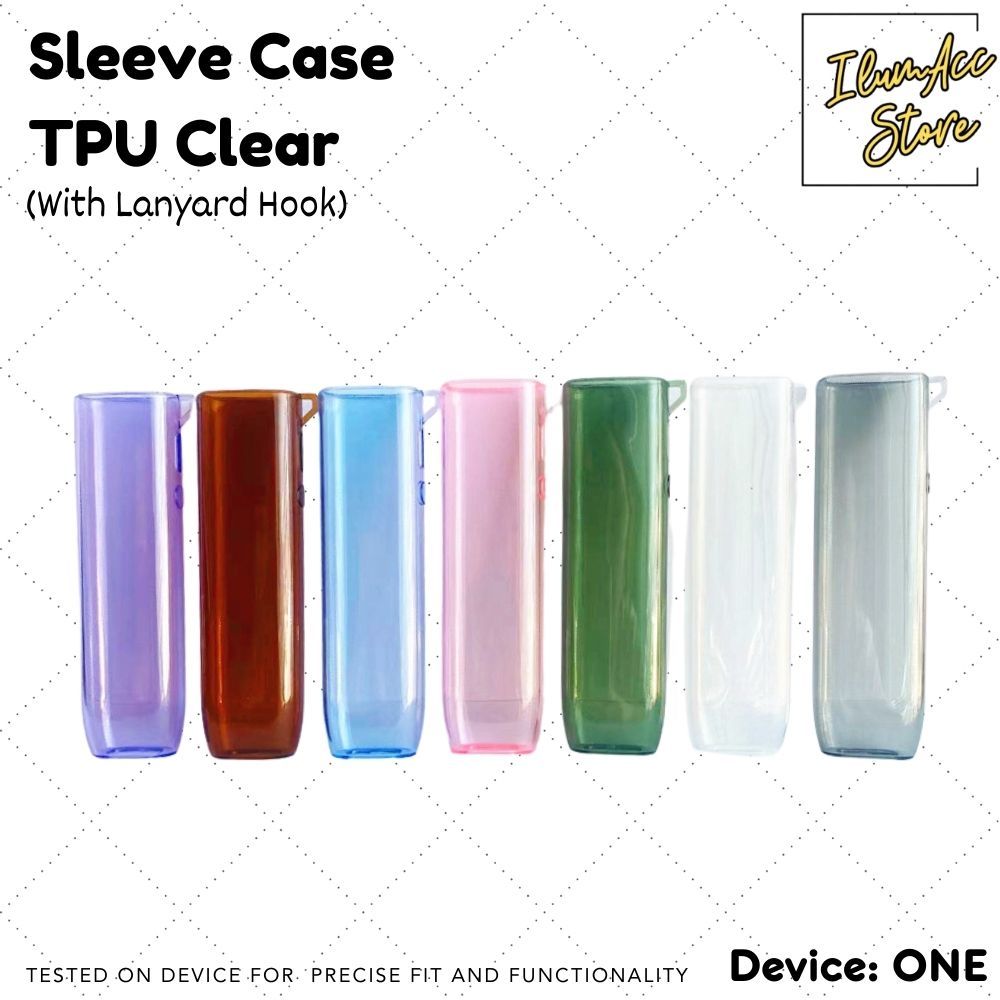 Case Sleeve TPU Clear Case for iluma~one with Lanyard Hook