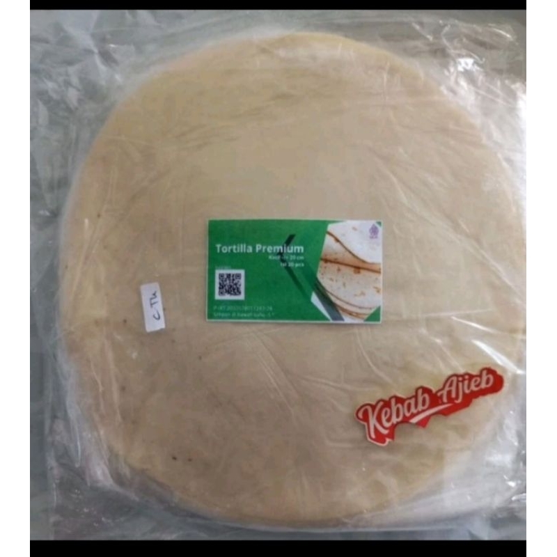 

Tortilla Premium mini ukuran 20 cm isi 20 pcs