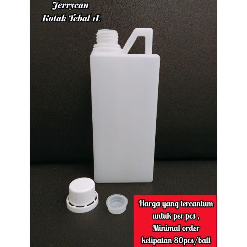 Jerigen 1L Tebal Jerigen 1 Liter Plastik