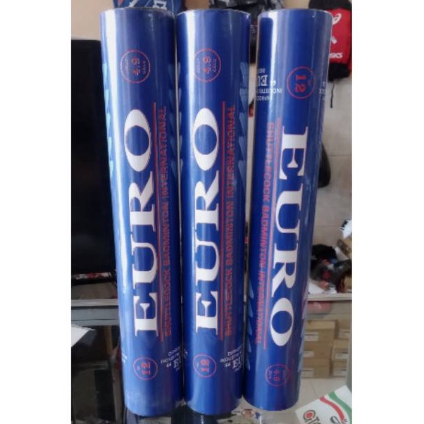 Super deal Shuttlecock badminton euro biru  kok badminton euro