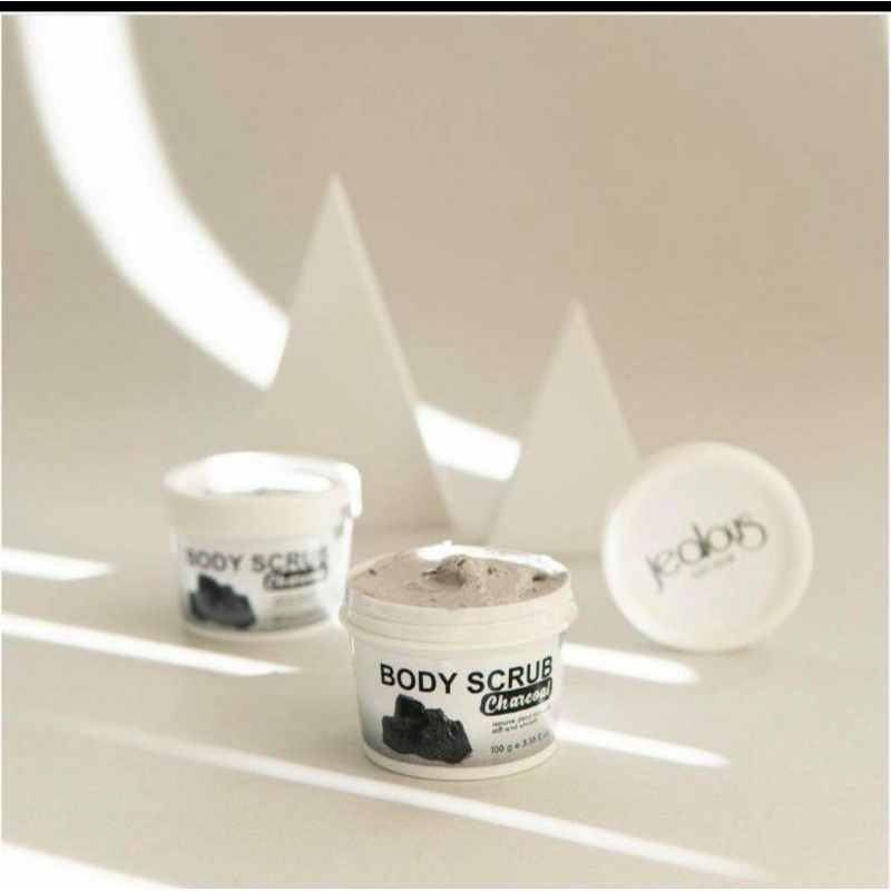 Body Scrub Charcoal by JEALOUS BEAUTY SOLUTION