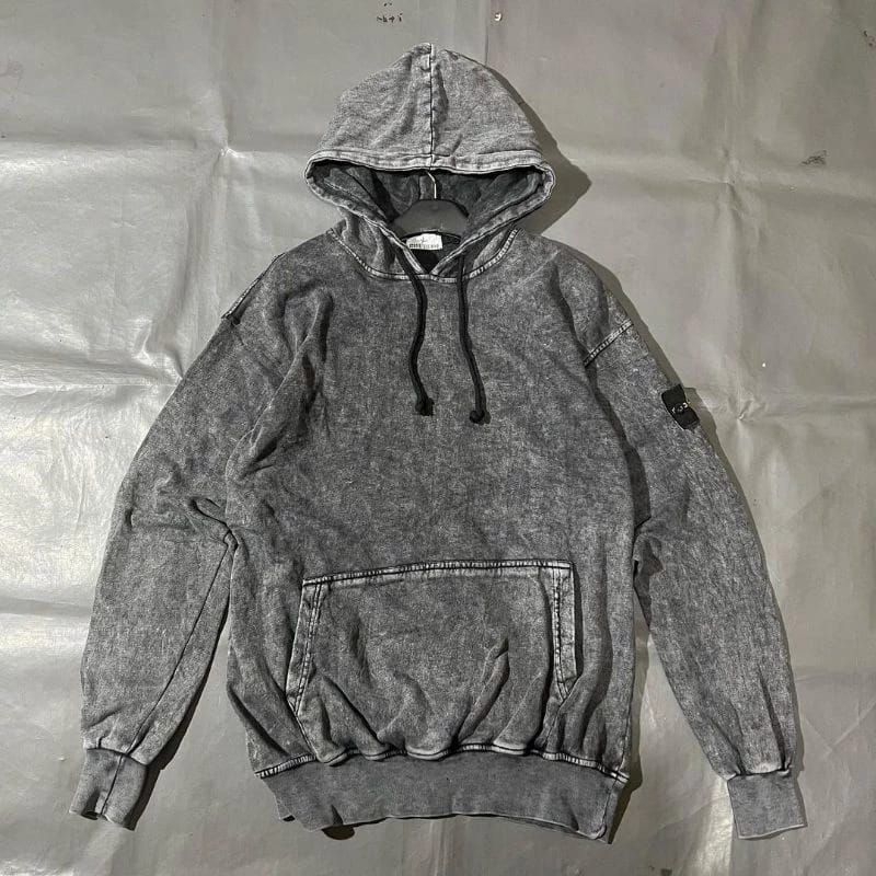 HOODIE STONE ISLAND WASH FULL TAG LABEL