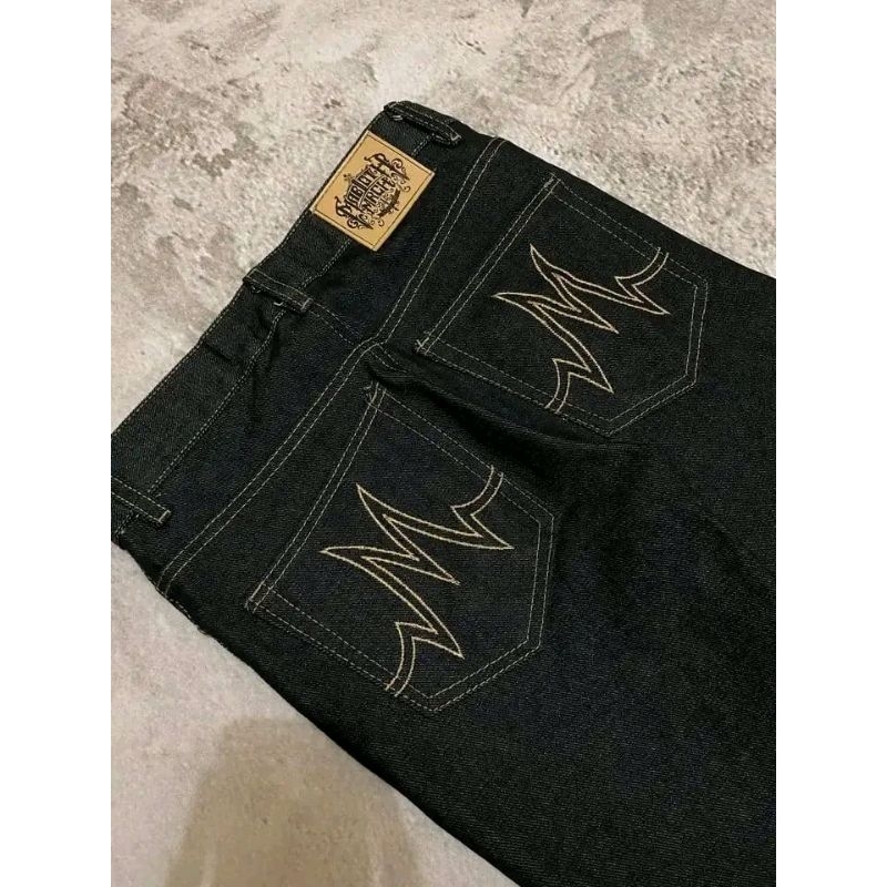 DENIM SELVEDGE BLACK INDIGO 15OZ