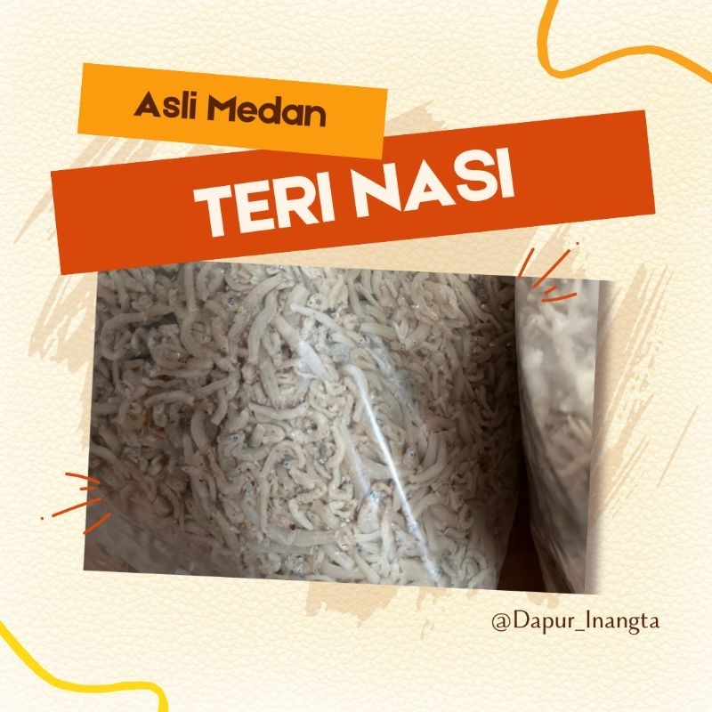 

Ikan Teri Nasi Medan 1kg