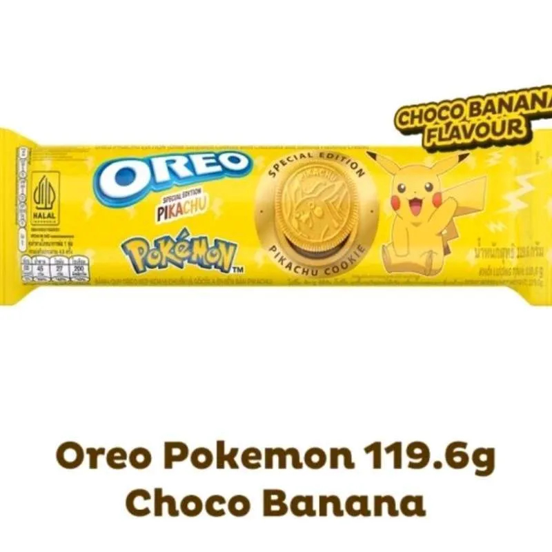 

OREO CHOCO BANANA PIKACHU 119.6GR