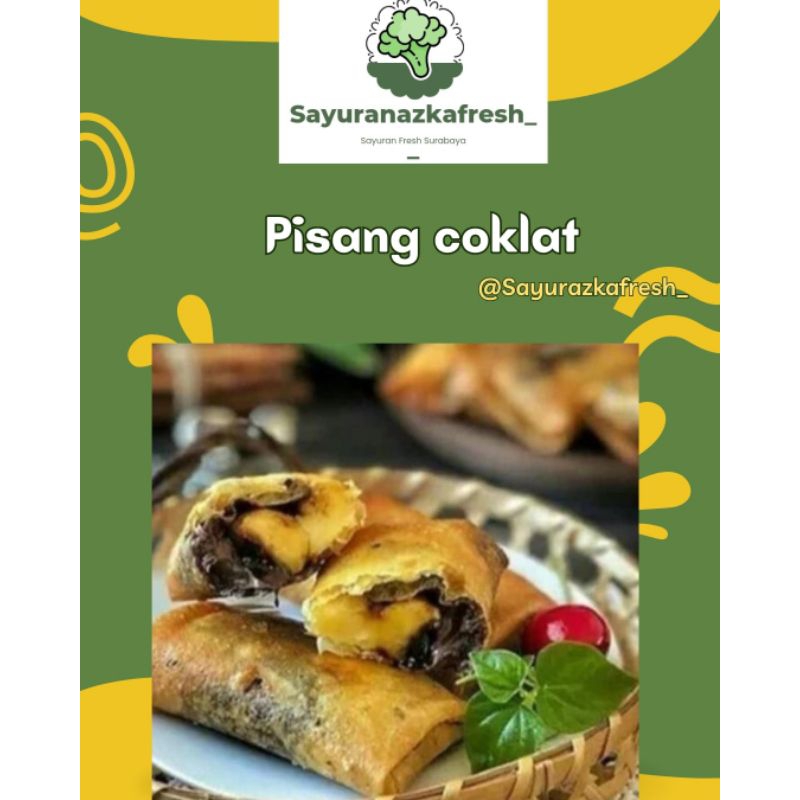 

pisang coklat Lumer [Frozen] 10pcs