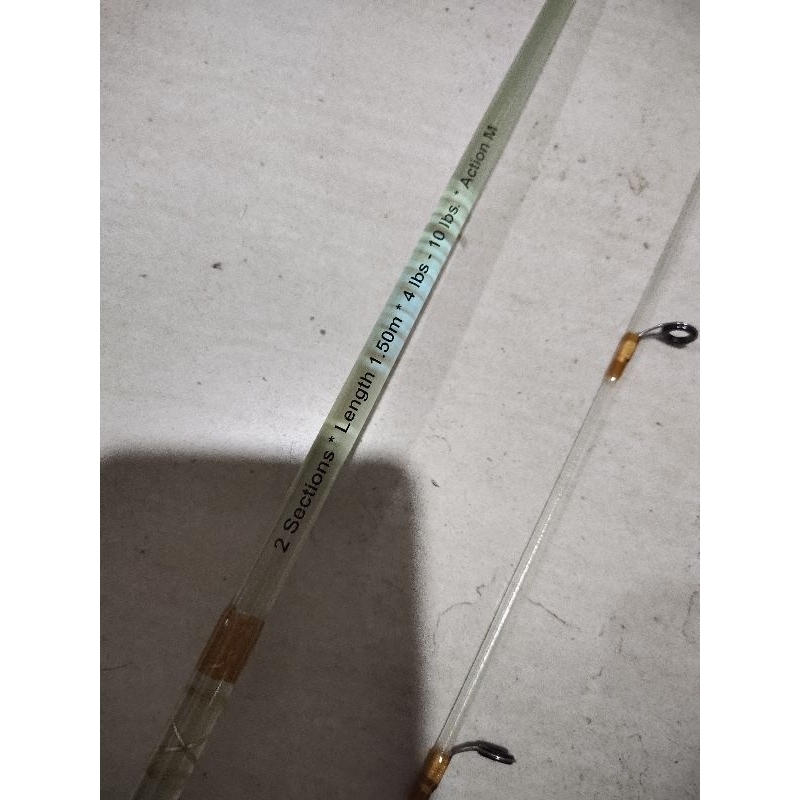 joran pancing exori lobster 150 cm fiber bening mancing kolam atau udang