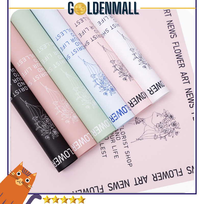 

Kertas Bunga Buket Wrapping Paper Cellophane Ecer Florist 6123