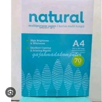 

Kertas NATURA LHVS A4 FOLIO 70 gram