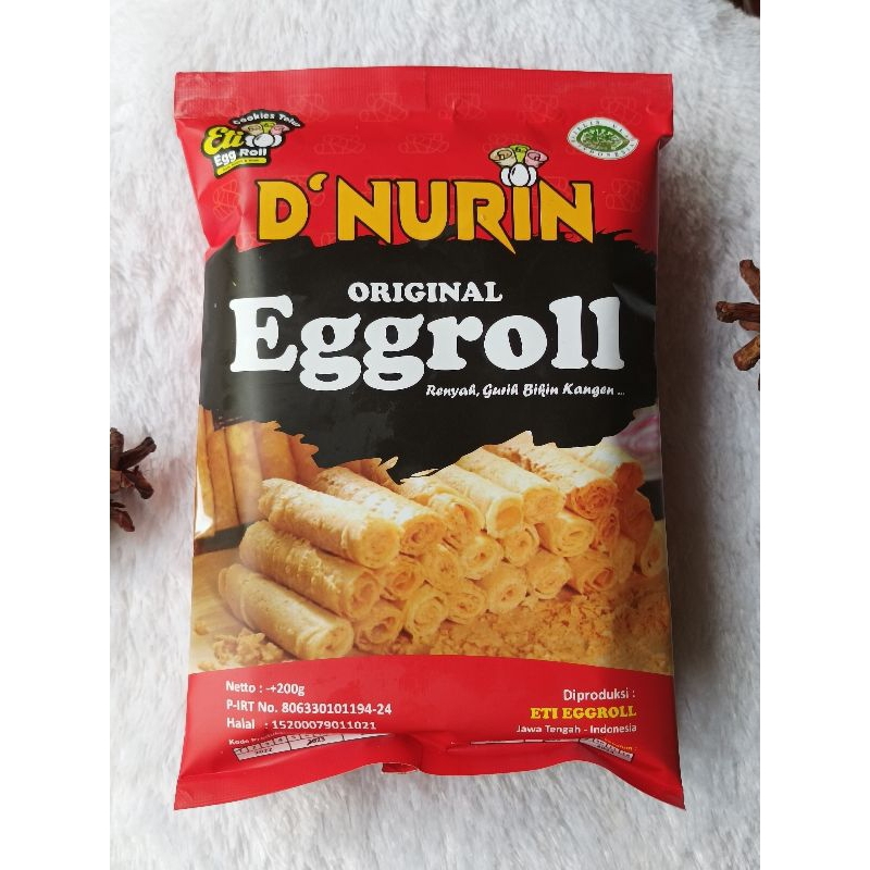 

Eti Eggroll Kemasan Plastik