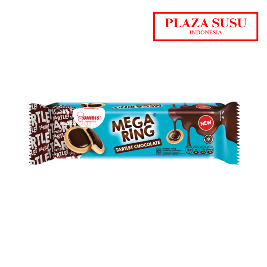 

UNIBIS MEGA RING TARTLET CHOCOLATE BISCUIT 120 G JAJANAN COKELAT BISKUIT COKLAT SNAK