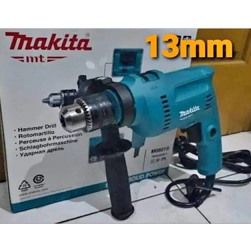 Bor makita 13mm mt 0800b