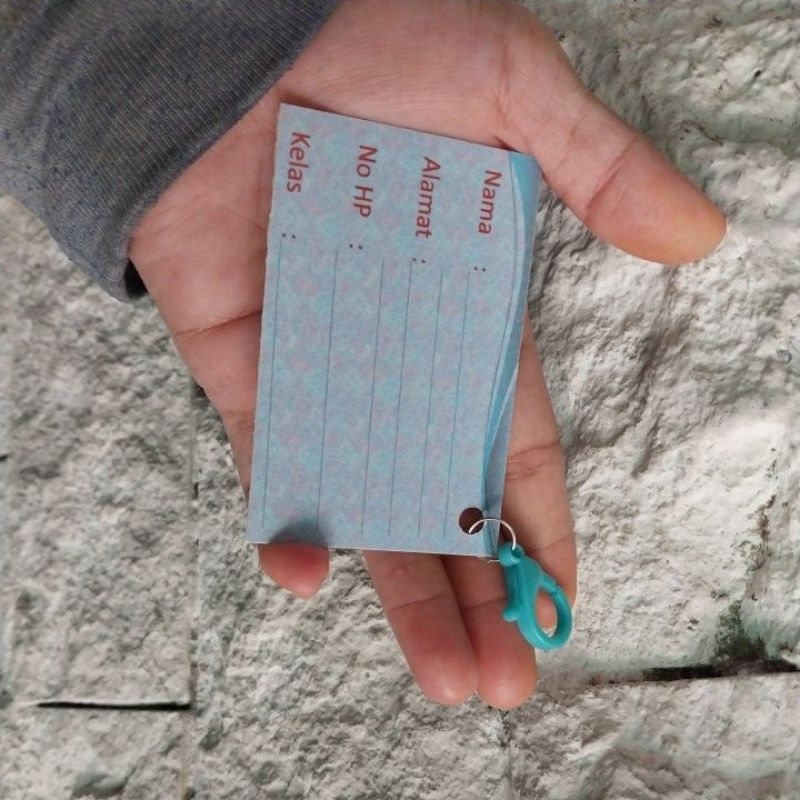 

Tag Name/Gantungan Nama ditas/dikoper