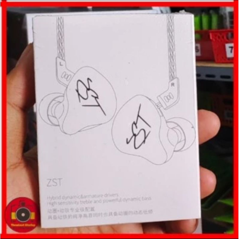 KZ ZST X dual driver IEM Earphone Headset mic knowledge Zenith