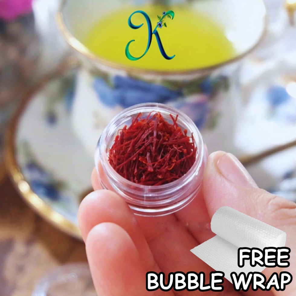 

PRODUK TIJWP Saffron Safron Super Negin 1 gram kualitas Grade A 1 Original WKZ