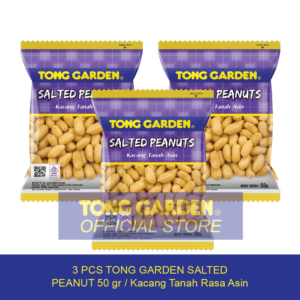 

3 PCS Tong Garden Salted Peanut 50 gr