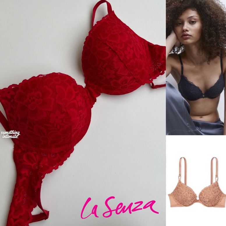 KODE L33Q Lasenza Remix Pushup Plunge Bombshell Bra  La Senza Super Push Up Bra  LSZ Lightly Padded 