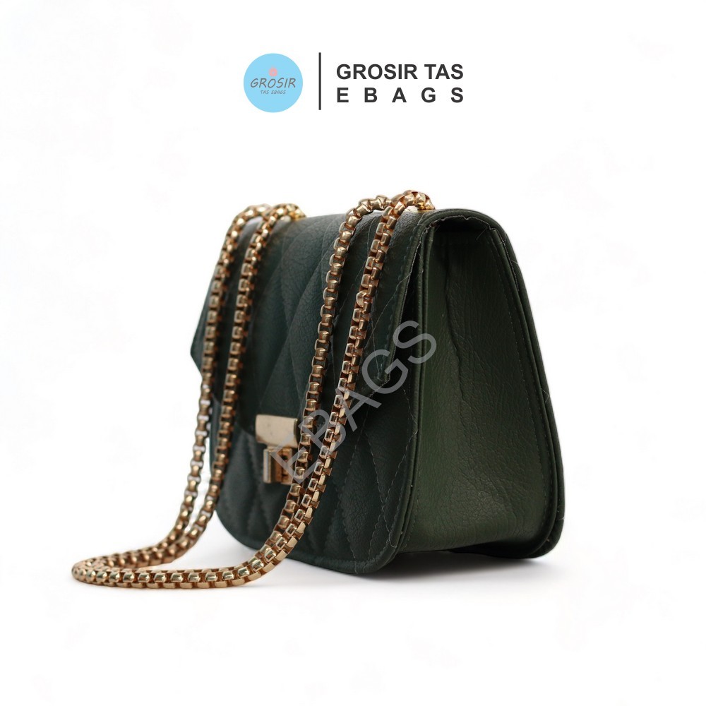 (Free Box) Tas selempang wanita tali rantai model gifa terbaru tas selempang slempang slingbag sling