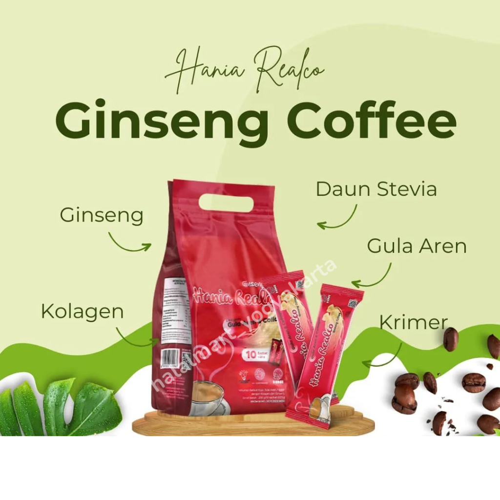 

MENGURANGI SAKIT SAAT MENSTRUASI - KOPI HERBAL HANIA REALCO GINSENG COFFEE