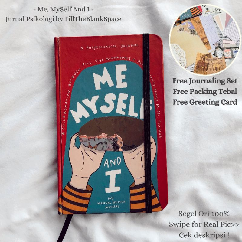 Me MySelf And I - Psychology Journal by Fill The Blankspace FTBS with JOURNALING SET