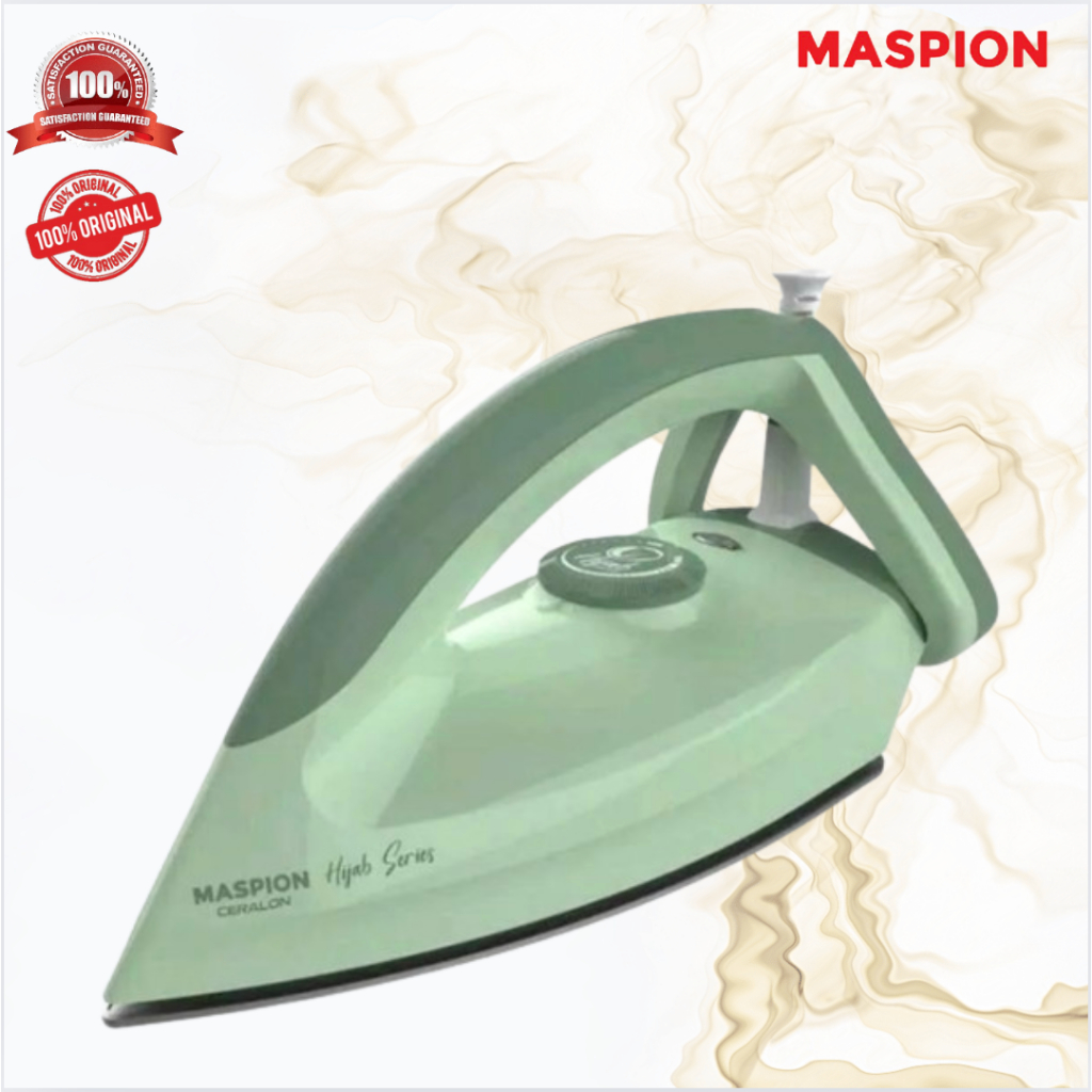 MASPION SETRIKA HA365/HA-365/HA 365/MASPION SETRIKA ANTI LENGKET ORI BERGARANSI RESMI