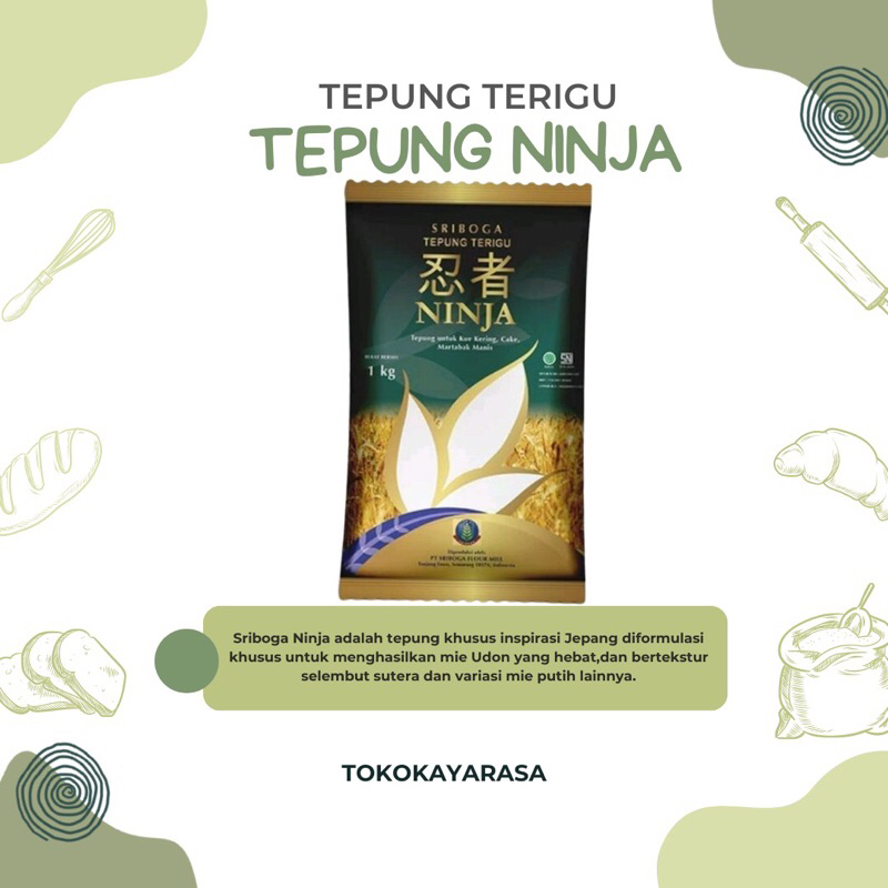 

TEPUNG NINJA SRIBOGA 1 KG