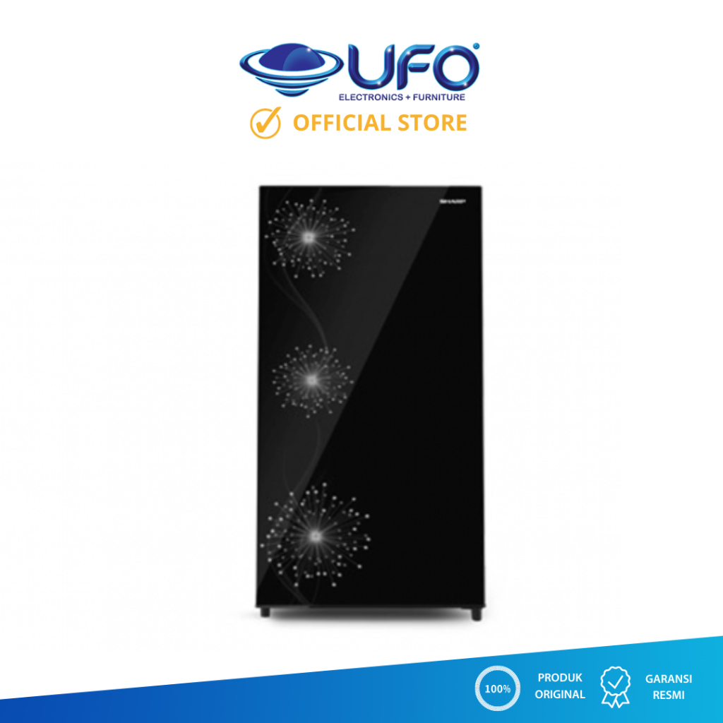 Sharp Kulkas 1 Pintu 185L SJX197WDW