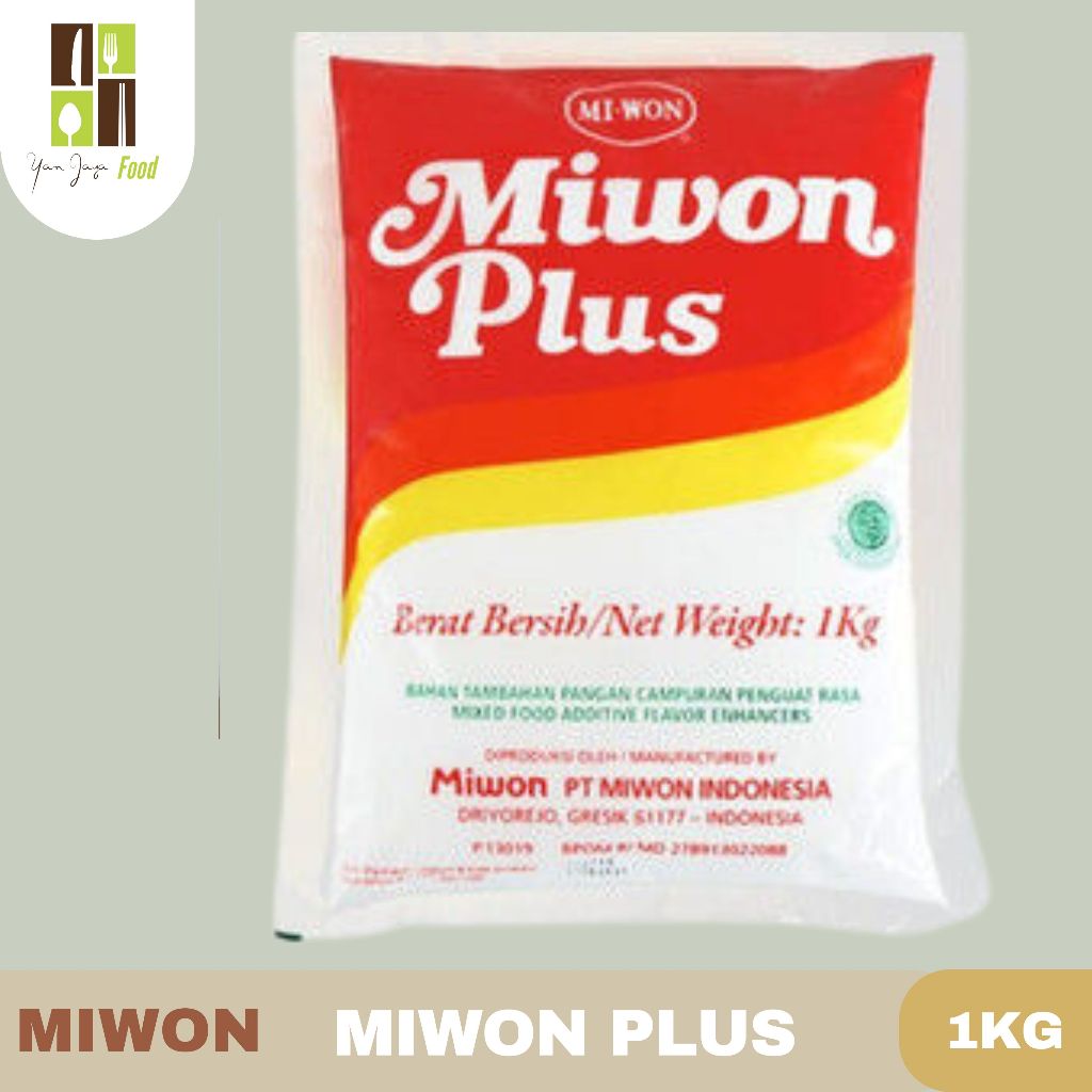 

Miwon Plus Penyedap Rasa / MSG / Micin Kemasan 1 KG