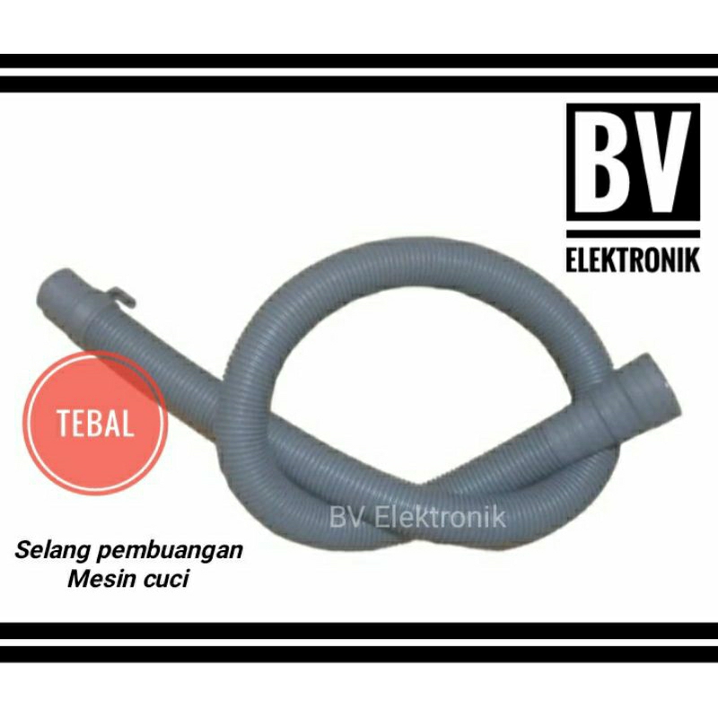 Selang pembuangan mesin cuci tebal  selang buang mesin cuci