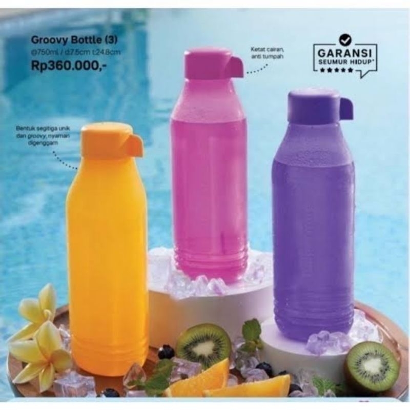 Tupperware-Groovy Bottle 750mL