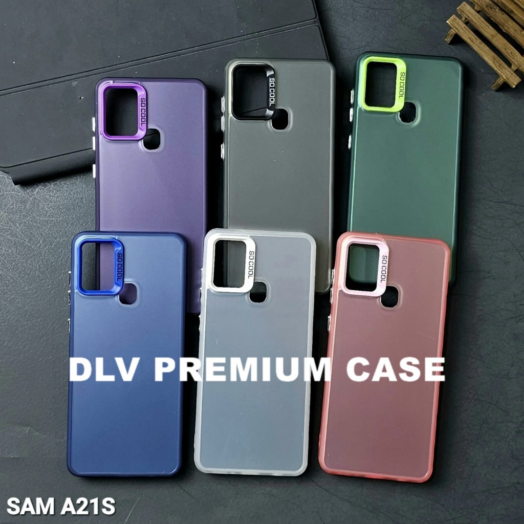 SAMSUNG A21S CASE IMD HYBRID PLATE HOLOGRAM CASE SOCOOL SAMSUNG A21S