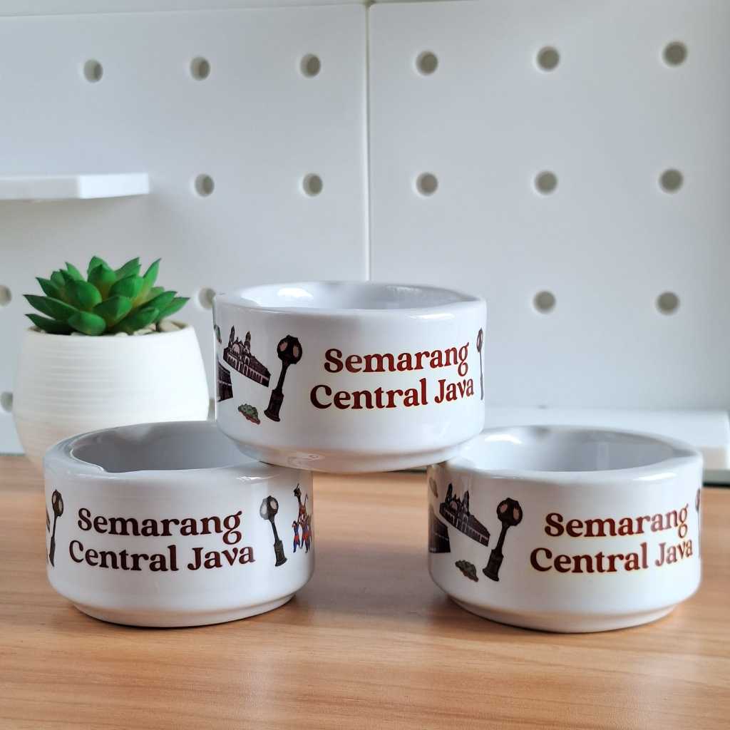 

Asbak Tema Semarangan Oleh Oleh Souvenir Semarang Jawa tengah