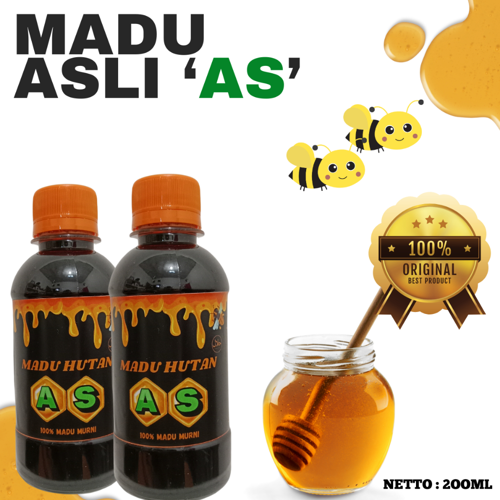 

Madu Akasia Quality Premium Madu AS Honey Akasia Premium