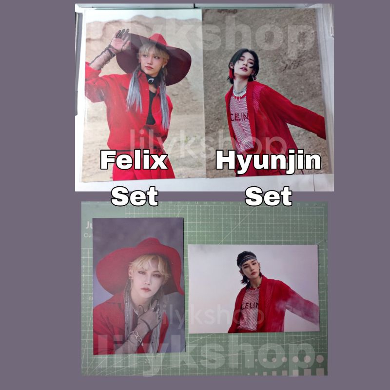 POB MINI POSTER YES24 NOEASY HYUNJIN FELIX