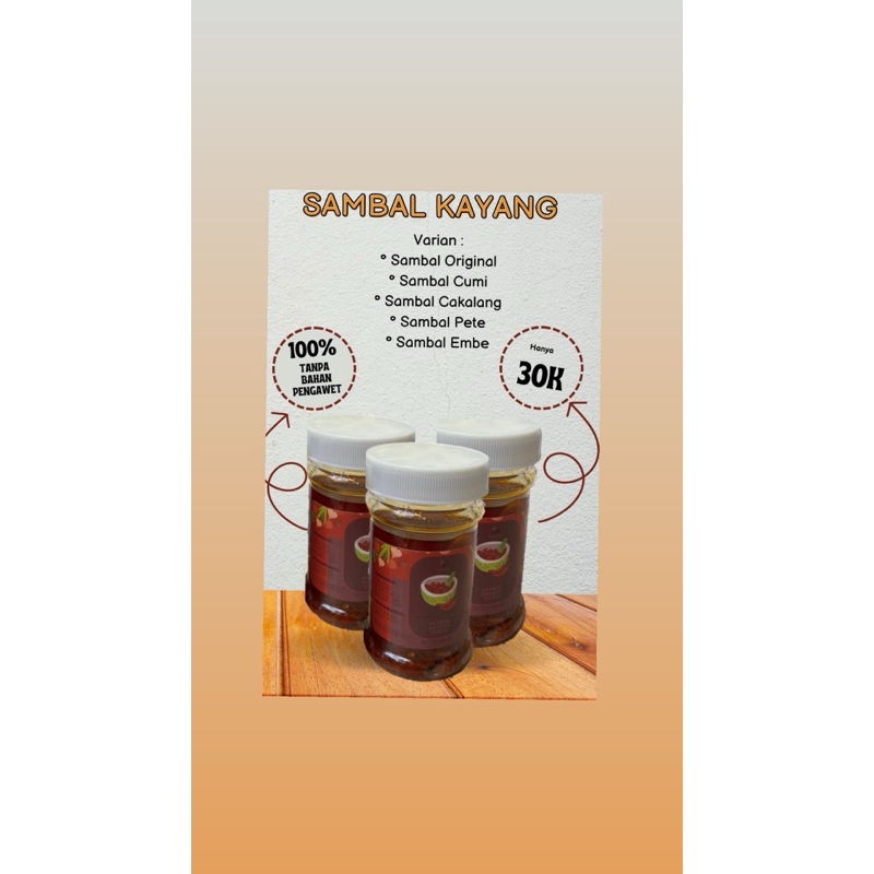 

Sambal Kayang