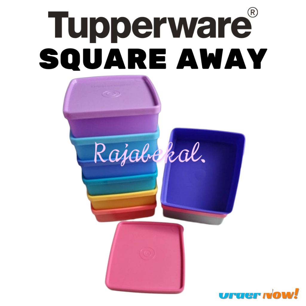 PROMO Tupperware  Square Away 1pc ECER wadah makanan bekal