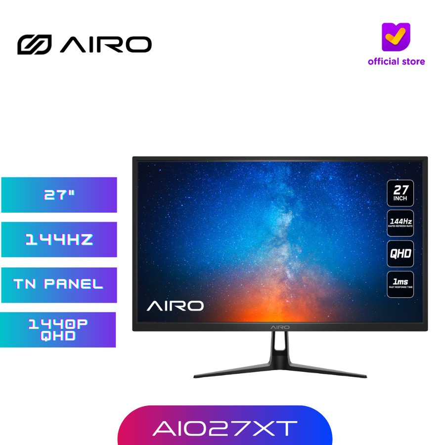 Monitor Airo AIO27XT 27 Inch TN Panel Quad HD 144Hz