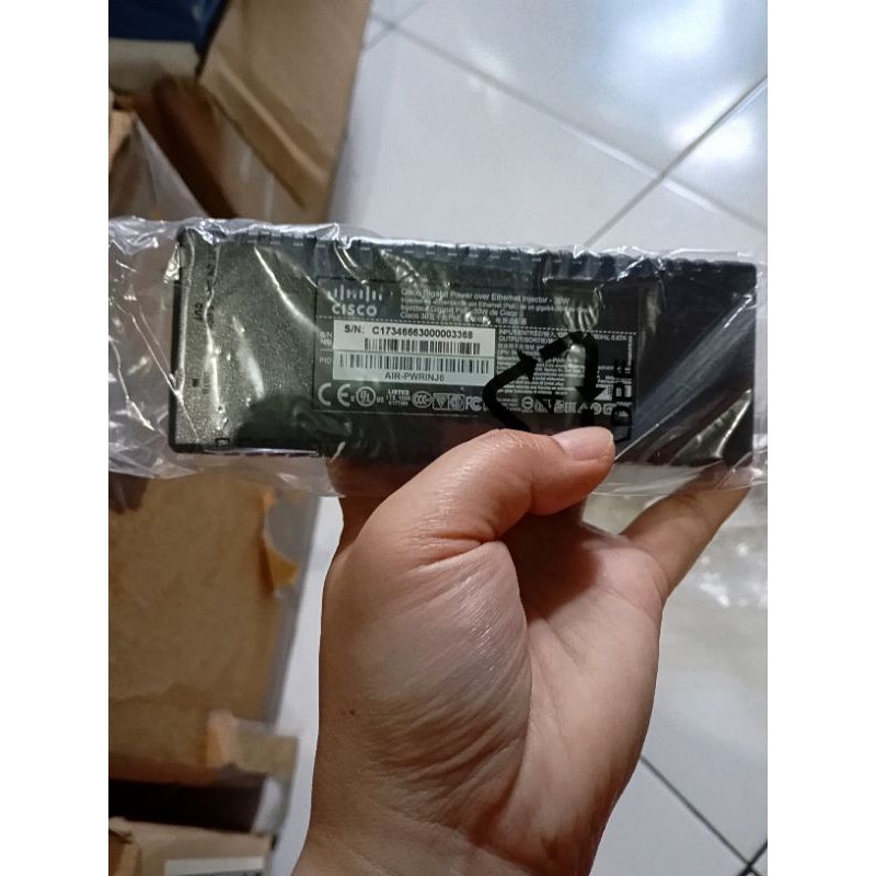 cisco AIR-PWRINJ6 CISCO gigabit poe injector 30w baru