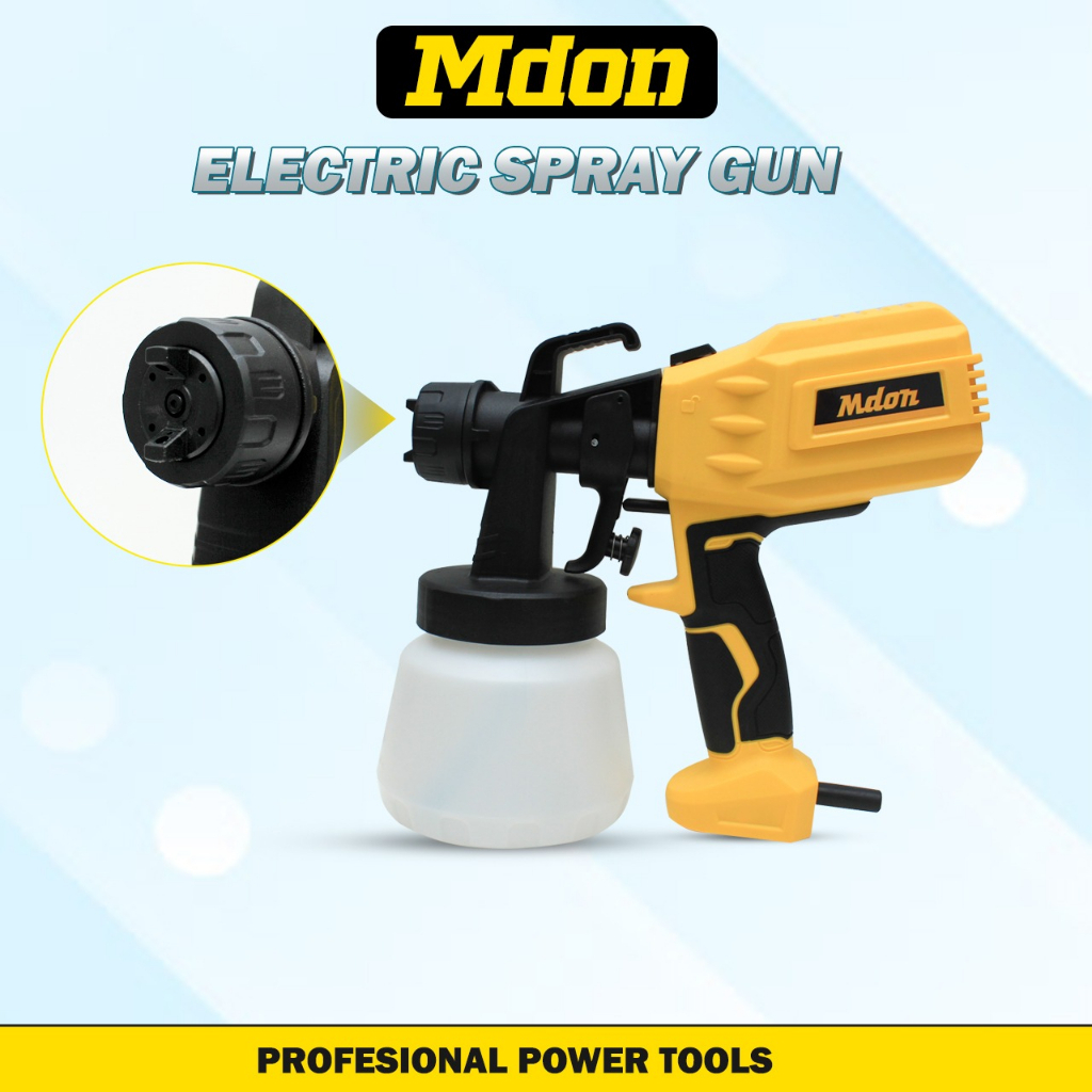 Electric Spray Gun - Paint Zoom - Mesin Cat Semprot Listrik Spray Gun Elektrik Semprotan Cat Listrik